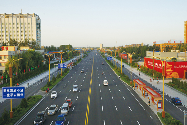 臨汾市鼓樓南北街道路改造工程